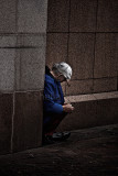 Man sitting at Quay