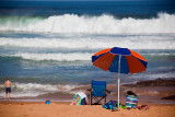 Umbrella at Avalon Beach