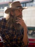 Candid of man on Darling Harbour ferry