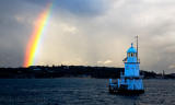 Rainbow on Sydney Harbour