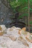 Saint Louis Canyon at Starved Rock State Park in Illinois