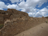 Wall at Chetro Keti