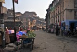 Morning in Patan, one of the oldest Buddhist cities in the world.