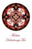 40 - Fuchsia Kaleidoscope Card