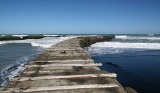 The Wall at Patea Beach South Taranaki.