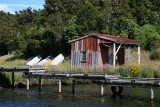 Jetty Lake Rotoaira.