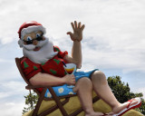 Kiwi Santa in shorts and Jandals :-)