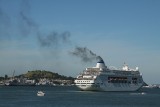 Pacific Pearl, departing Auckland