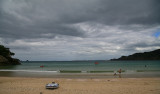 Matauri Bay.storm clouds coming.