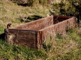 Abandoned trough