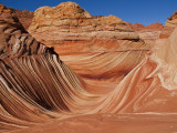 The Wave sandstone formation