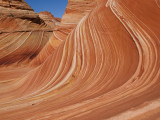 The Wave sandstone formation