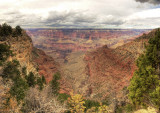Grand Canyon (South Rim) Pipe Creek Vista - HDR