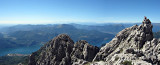 Grigna ridge above Lake Como, Italy