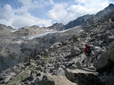 Cantun glacier above the albigna hut