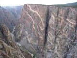 2009 April Black Canyon of the Gunnison -2000ft high painted wall