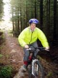 May 08 Martina on the black isle mountain bike trails