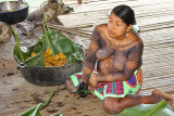 Panama Indian Village Cook