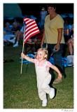 Girl With Flag