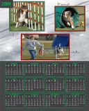 Kienzle calendar green