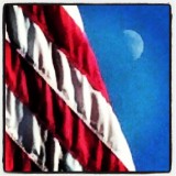 266:366<br>Red White & Moon