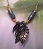 Double Leaf Necklace 100_2981