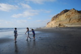 Playing On The Beach