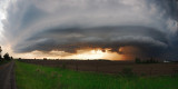 Supercell with Fisheye Lens