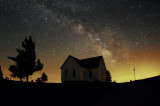 Summer Milky Way over Mt. Zion Church