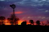 Windmill & Sunset