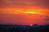 Sunset over East Fork