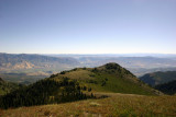 mountain top above Orem Utah