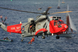 Air-sea rescue demonstration