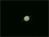 Saturn (rings edge-on) -  10 January 2009