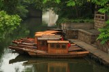 Boats on the canal below Tiger Hill, Suzhou