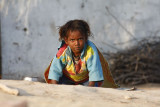 Little child near Bharatpur