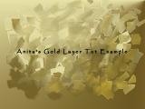 Anitas Gold Layer Tutorial Example