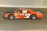 Nicky Formosa in his first late model stock car  ride at Nashville in the Charlie Chamblee #2 Plymouth 1987