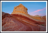 Lollipop Rock at Sunset - White Pocket