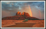 Cathedral Rainbow - Sedona, AZ