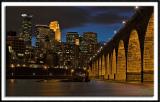 The Stone Arch Bridge Spanning the Mississippi