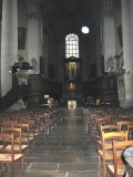 Interior of the church