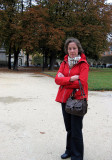 Estelle at the Place des Vosges