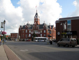 The City Hall is a downtown landmark