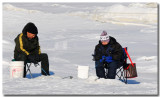 Pche blanche sur le Saguenay gel