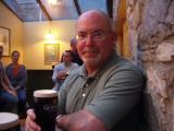Enjoying our pints