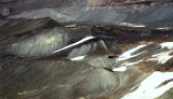 lunar landscape on Mt Adams