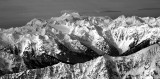 Huber Glacier and Mt Olympus