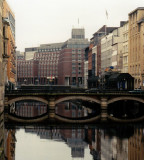 Adolphs bridge in Hamburg Canal