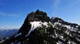 vertical face of Bessemer Mt